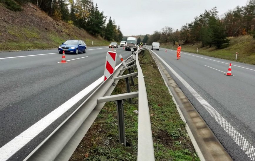 Opravy svodidel - zádržných systémů - foto č. 12