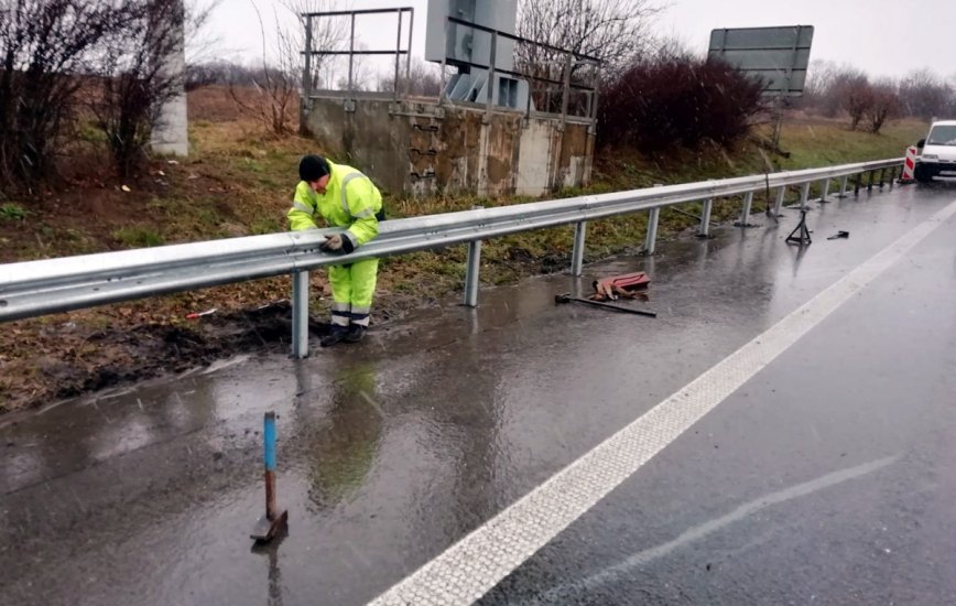 Opravy svodidel - zádržných systémů - foto č. 10